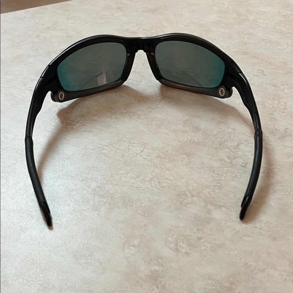 Oakley Split Jacket Black Sunglasses With Red Len… - image 3